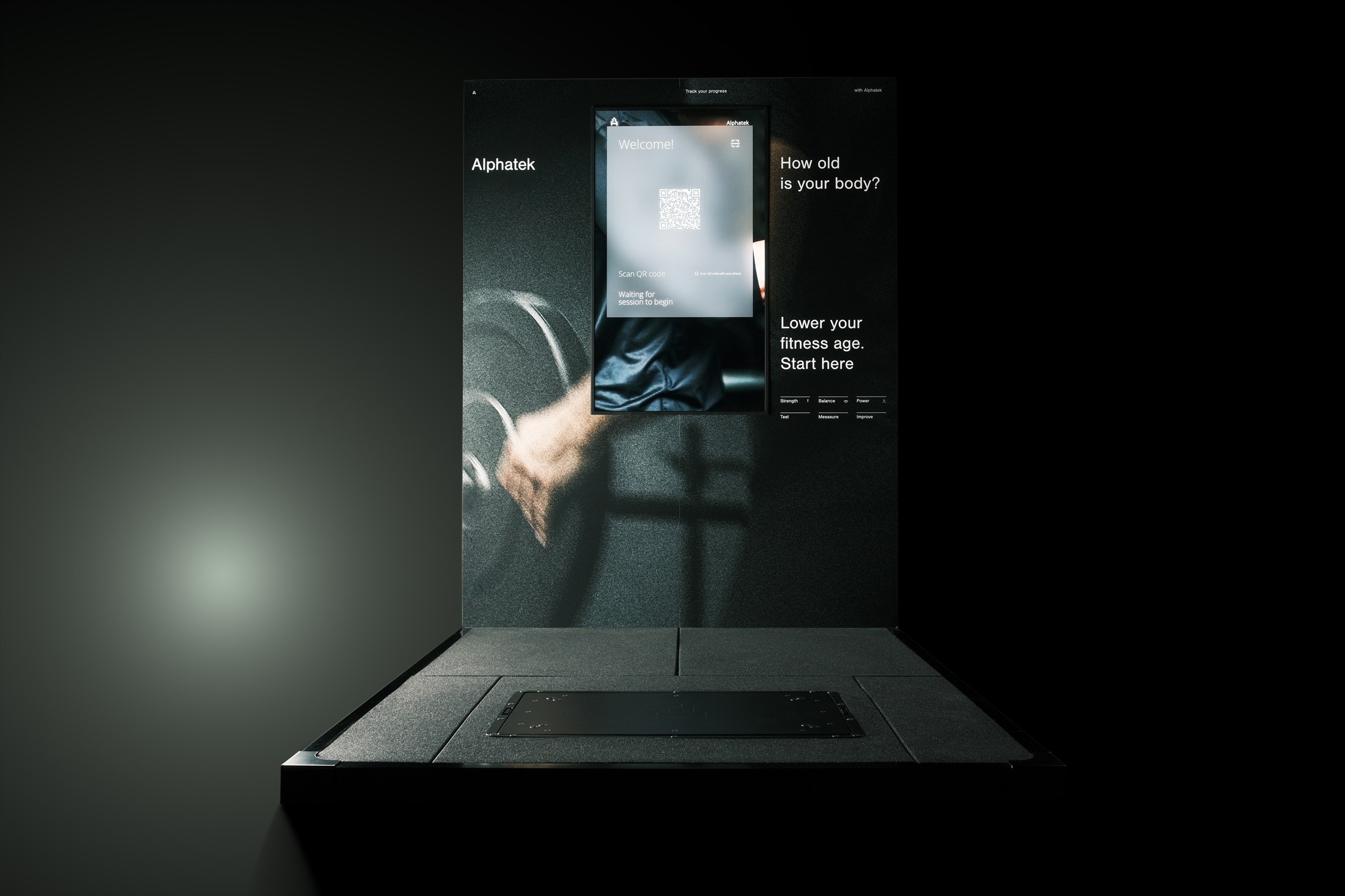 The Alphatek platform installed in an active training environment.