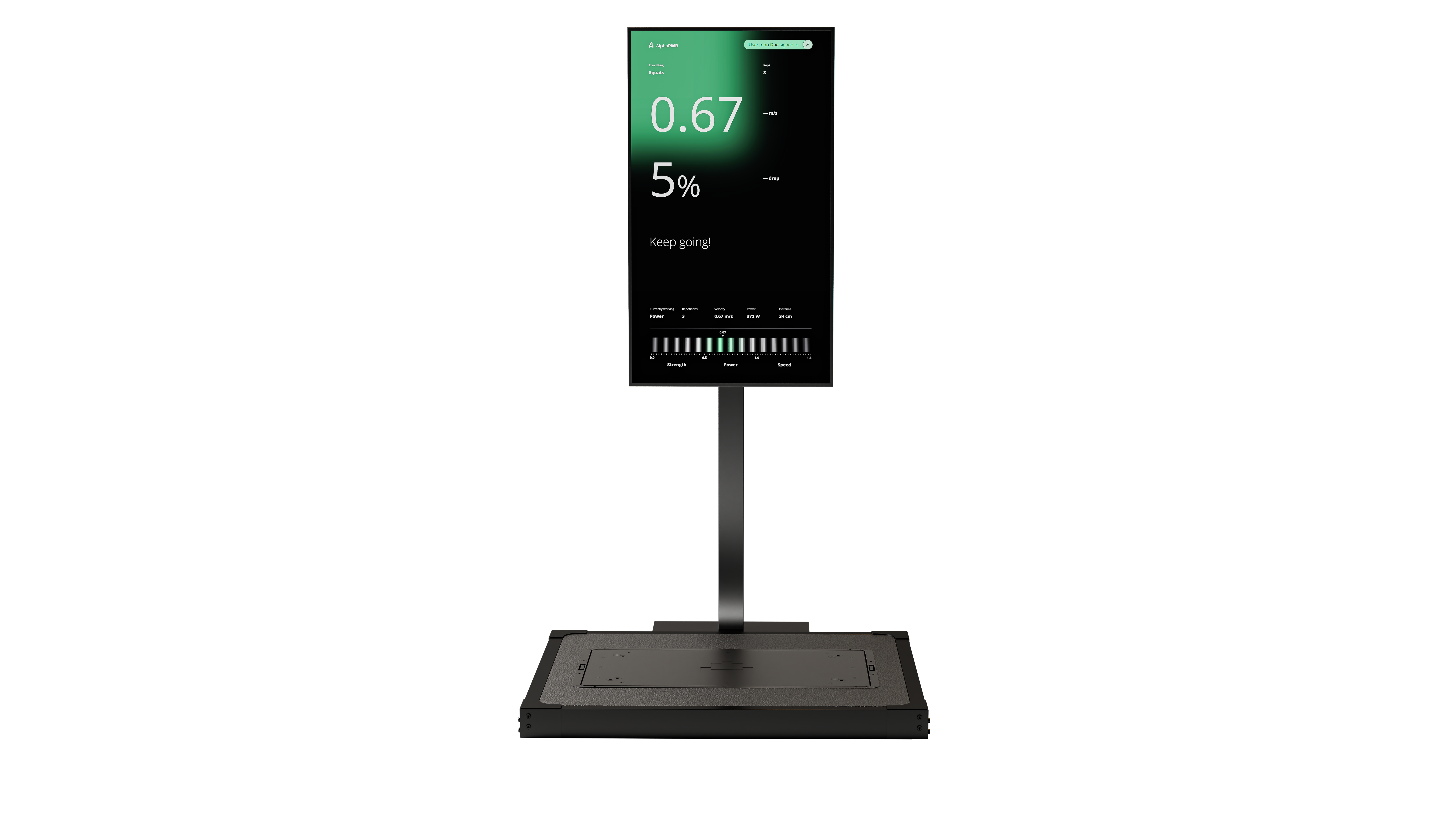 Alphatek Mini: kompakt plattform med skjerm.